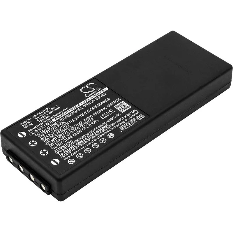 Cameron &amp; Co Cameron &amp; Co DS-CS-FBA210BL standard battery Ni-MH 6.0V 2000mAh black — product photo