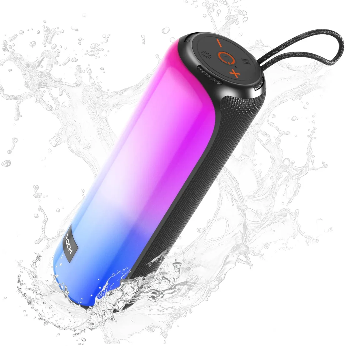  VOCH J22-Black portable speaker 40 W 20 h Bluetooth 5.3 IPX7 Black — product photo