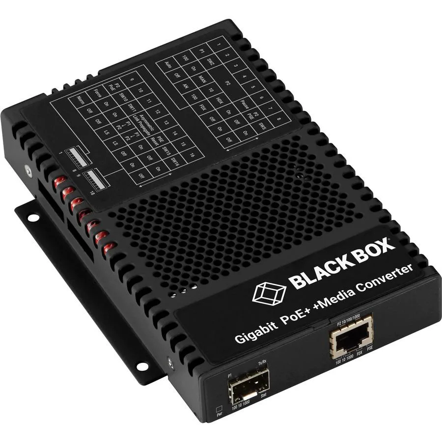 Black Box Corporation Black Box Corporation LGC5600A Media Converter 10/100/1000 Mbps — product photo
