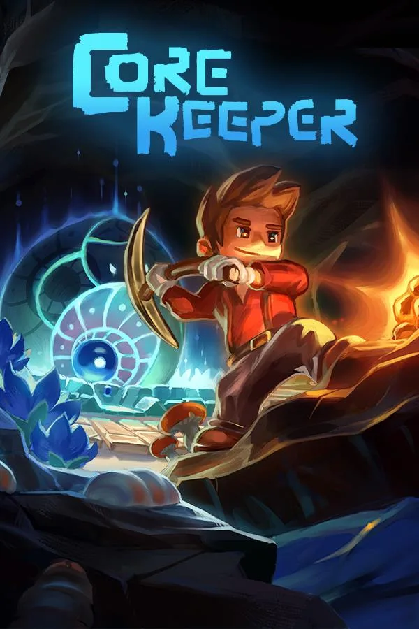 Steam code card for Core Keeper adventure game
