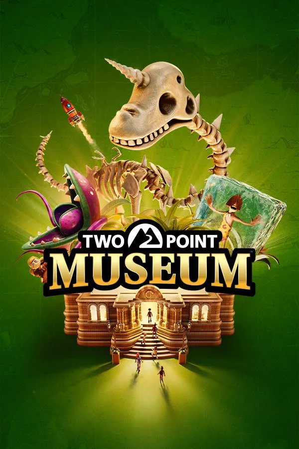 Digital Steam game code card for Two Point Museum PC strategy game