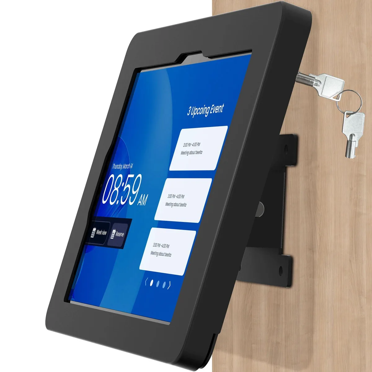  Beelta BSW101WA Wall Mount Black 10.9" 11" iPad — product photo