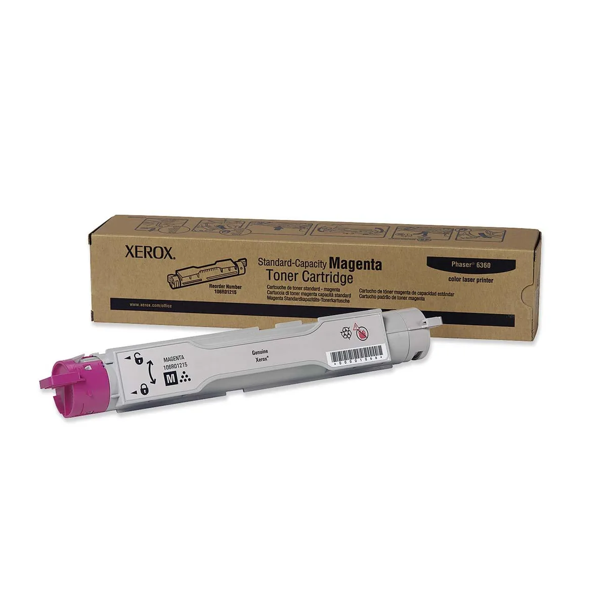 XEROX XEROX 106R01215 Magenta Toner Cartridge 5000 Pages — product photo