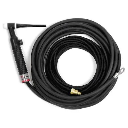 Miller Weldcraft WP-26V TIG torch kit 25 ft two-piece rubber cable