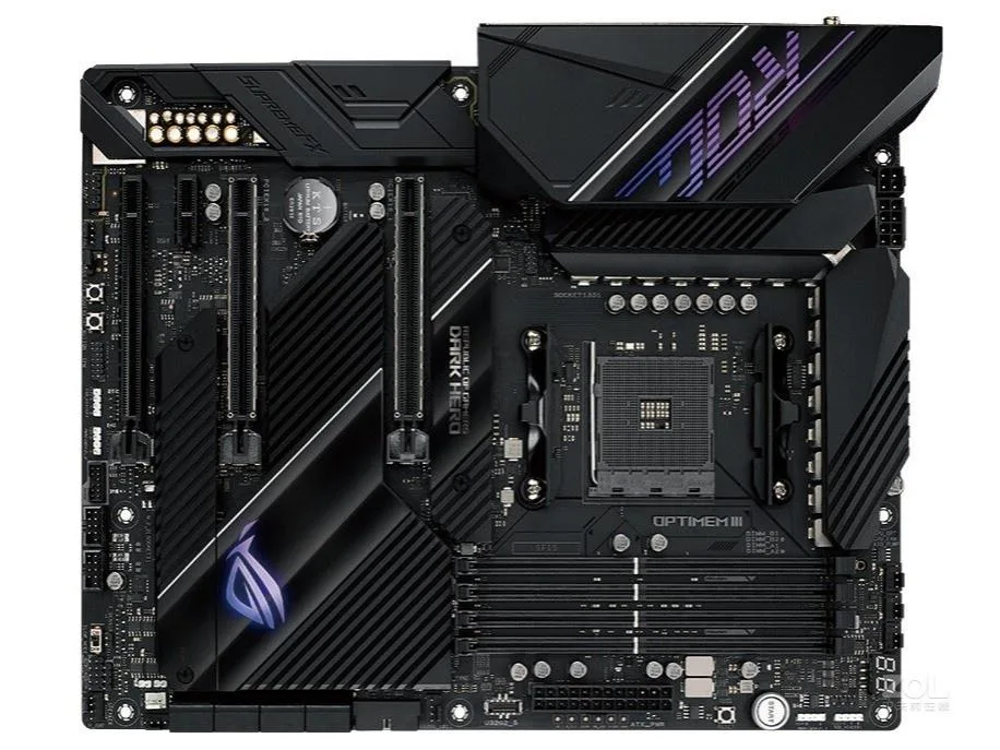 ASUS ASUS ROG Crosshair VIII Dark Hero AMD X570 DDR4 128GB ATX Motherboard — product photo