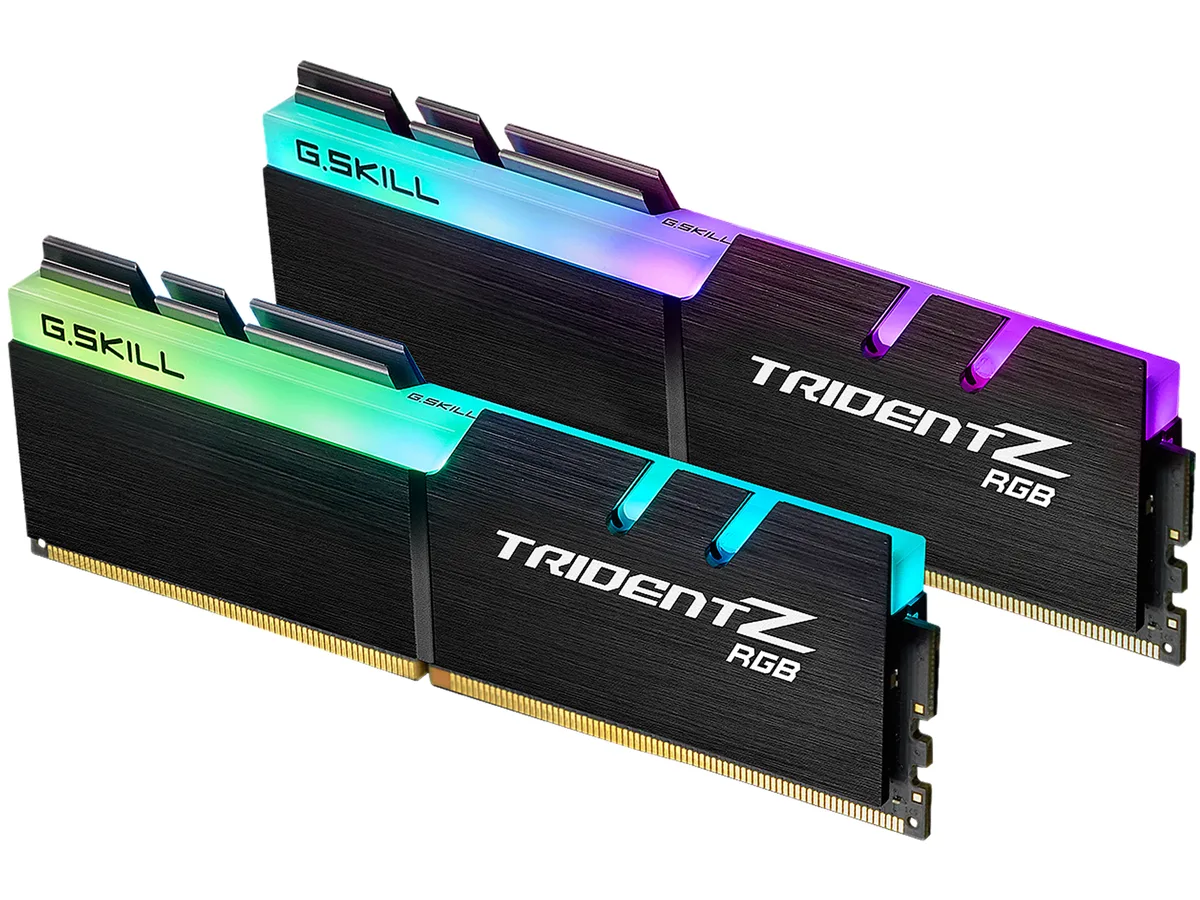 G.SKILL G.SKILL F4-3600C18D-32GTZR TridentZ RGB 32GB (2 x 16GB) DDR4 3600 desktop RAM — product photo