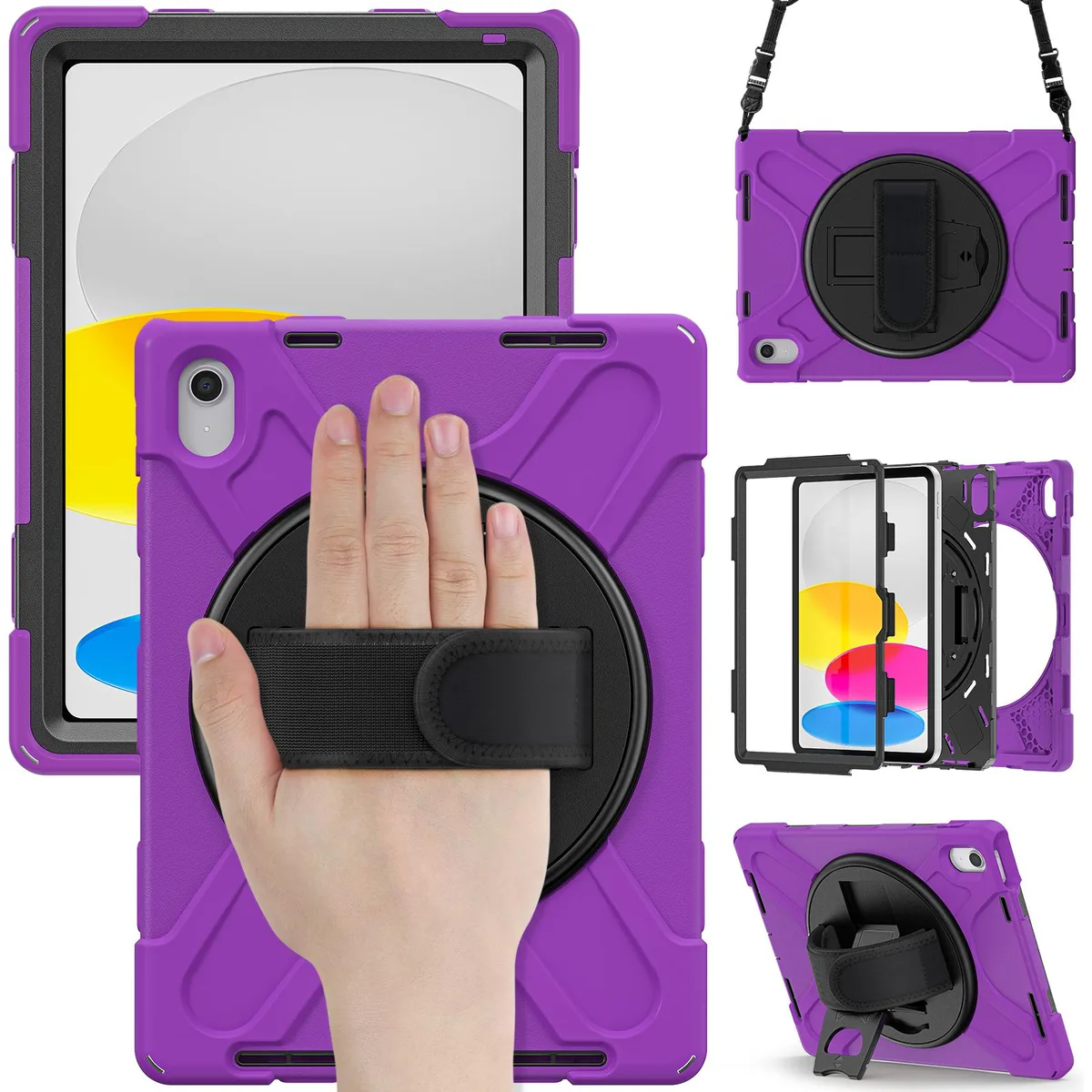 Werleo Werleo A2696 iPad 10th Gen 10.9 inch laptop case Purple — product photo
