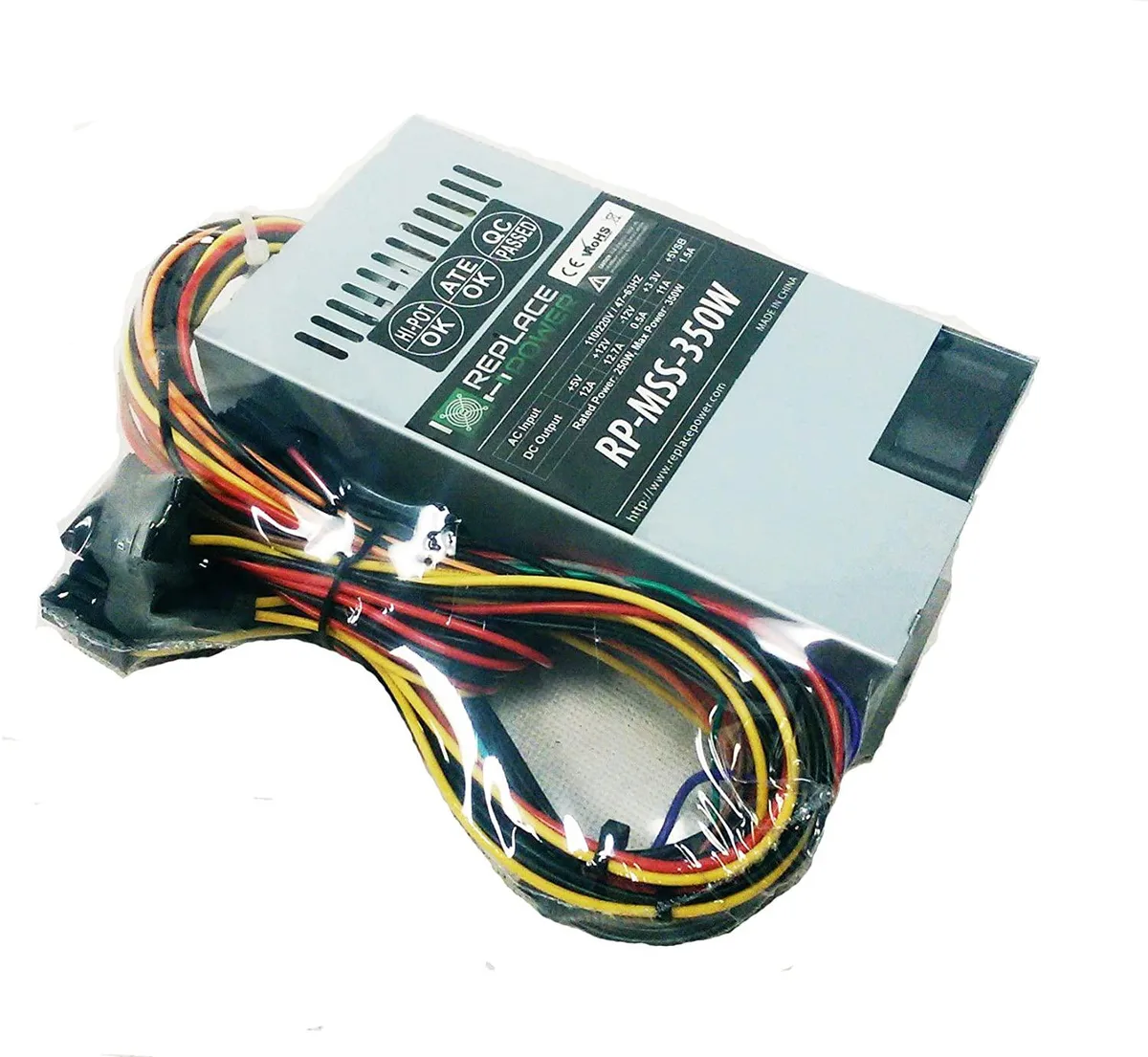 myVolts myVolts 350W Power Supply for HP MediaSmart Server EX470 EX475 EX480 EX485 EX487 EX490 — product photo
