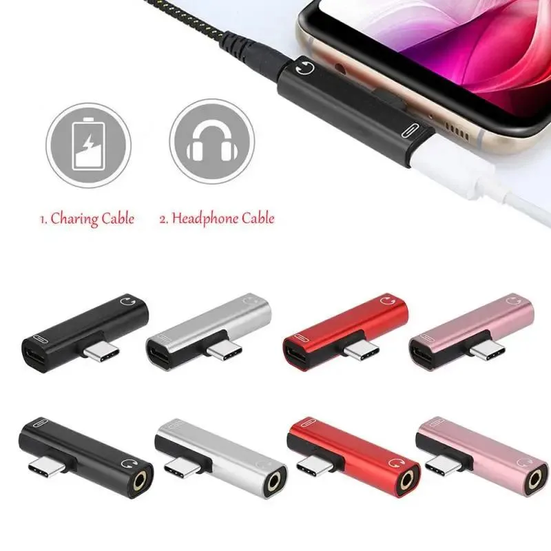 Defendwe Defendwe 2-in-1 Type-C to 3.5 mm Jack Charging Audio Adapter — product photo