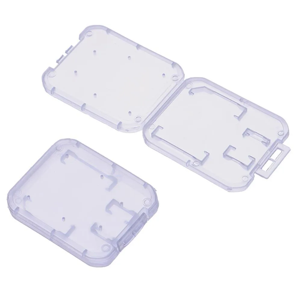 Ruth's sister Ruth's sister 10Pcs Clear Plastic Memory Card Case internal power cable — product photo