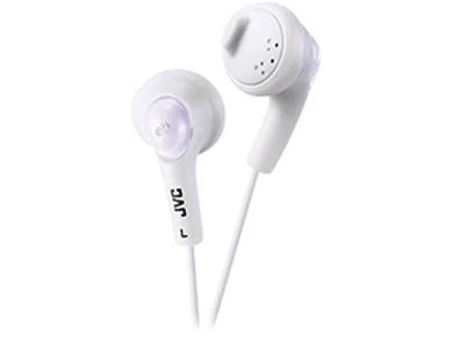 JVC JVC HA-F160-W-K Gumy headphones white 13.5mm driver — product photo