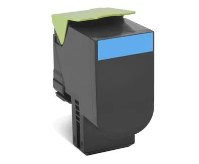 Lexmark Lexmark 70C00CG Cyan Toner Cartridge 1000 Pages — product photo