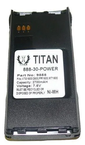 BatteryJack inc. BatteryJack inc. Tank 2700mAh Ni-MH Battery for Motorola XTS1500 XTS2500 — product photo