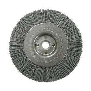 Weiler Weiler 31114 Wire Wheel Brush 4 in 180 Grit 1/2 in Arbor — product photo