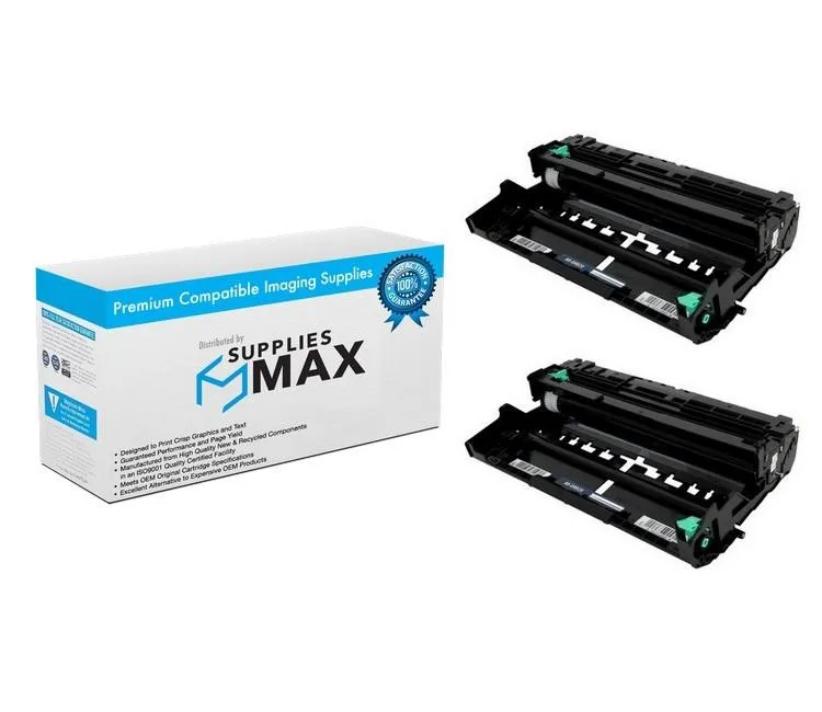 SuppliesMax SuppliesMax DR-820_2PK Black Drum Unit 2-Pack 30000 Pages — product photo