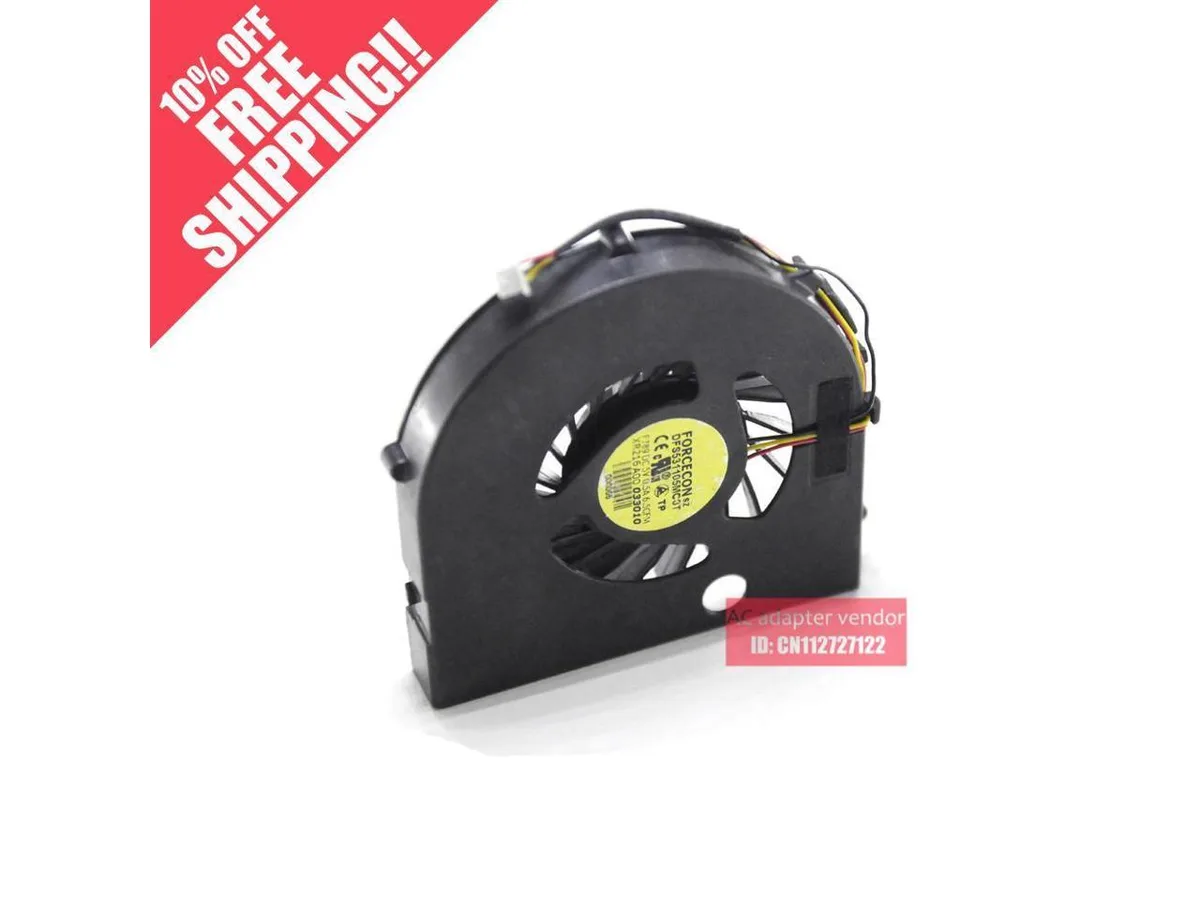 Fans Fans XR216 case fan for Dell XPS M1530 DFS531105MC0T F789 — product photo