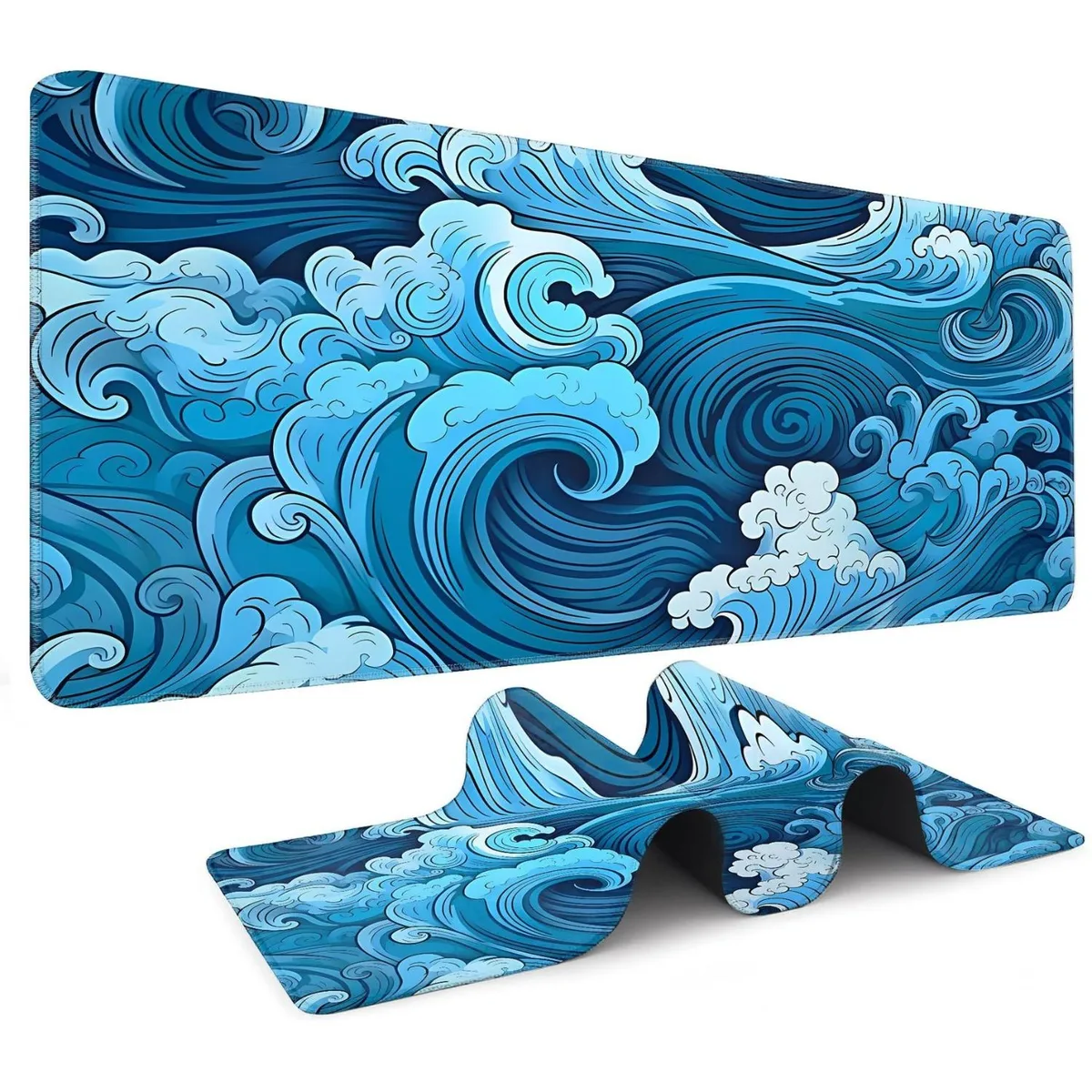 Alpha Fit Alpha Fit Wave 02 900 Great Wave Mouse Pad XXL 35.4 x 15.7 — product photo