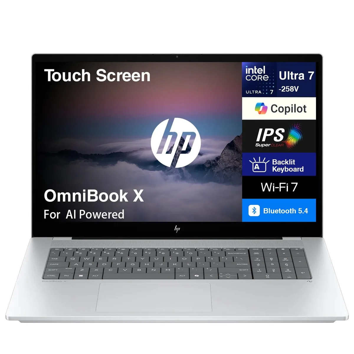 HP HP OmniBook X 17-fe0000 2-in-1 laptop Intel Ultra 7 258V 32GB 2TB — product photo