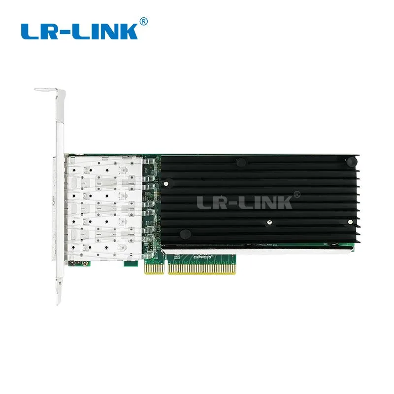 LR-LINK LR-LINK LREC9814AF-4SFP+ 10Gb Quad SFP+ PCIe 3.0 x8 network card — product photo