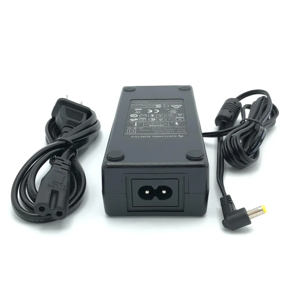Shenzhen Kaifa Technology Co., Ltd Shenzhen Kaifa Technology Co., Ltd FJ-SW1203000D 12V 36W power adapter with cord — product photo