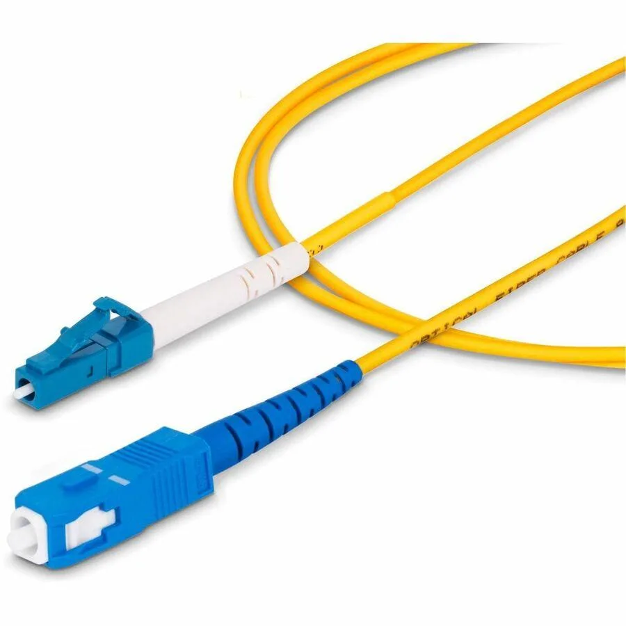 STARTECH STARTECH SPSMLCSCOS22M 2m LC to SC UPC OS2 Single Mode Simplex fibre optic cable 9/125 — product photo