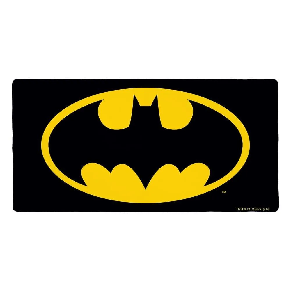 GSM Outdoors GSM Outdoors Batman Classic Bat Shield Logo Large Gaming Mouse Pad Desk Mat 31.5 x 15.7 — product photo