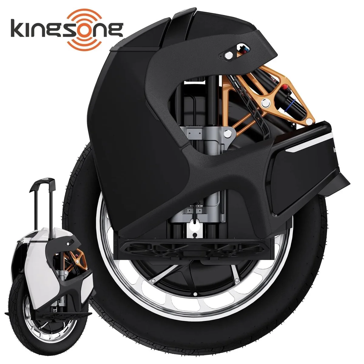 kingsong kingsong S18 Pro+ 18" electric unicycle 2200W 1110Wh 100mm suspension — product photo