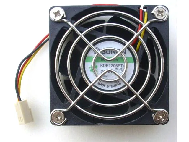 OEM Industries OEM Industries 6025 KDE1206PTV1 MS.AF.GN 12V 1.7W 3Wire Cooling Fan — product photo