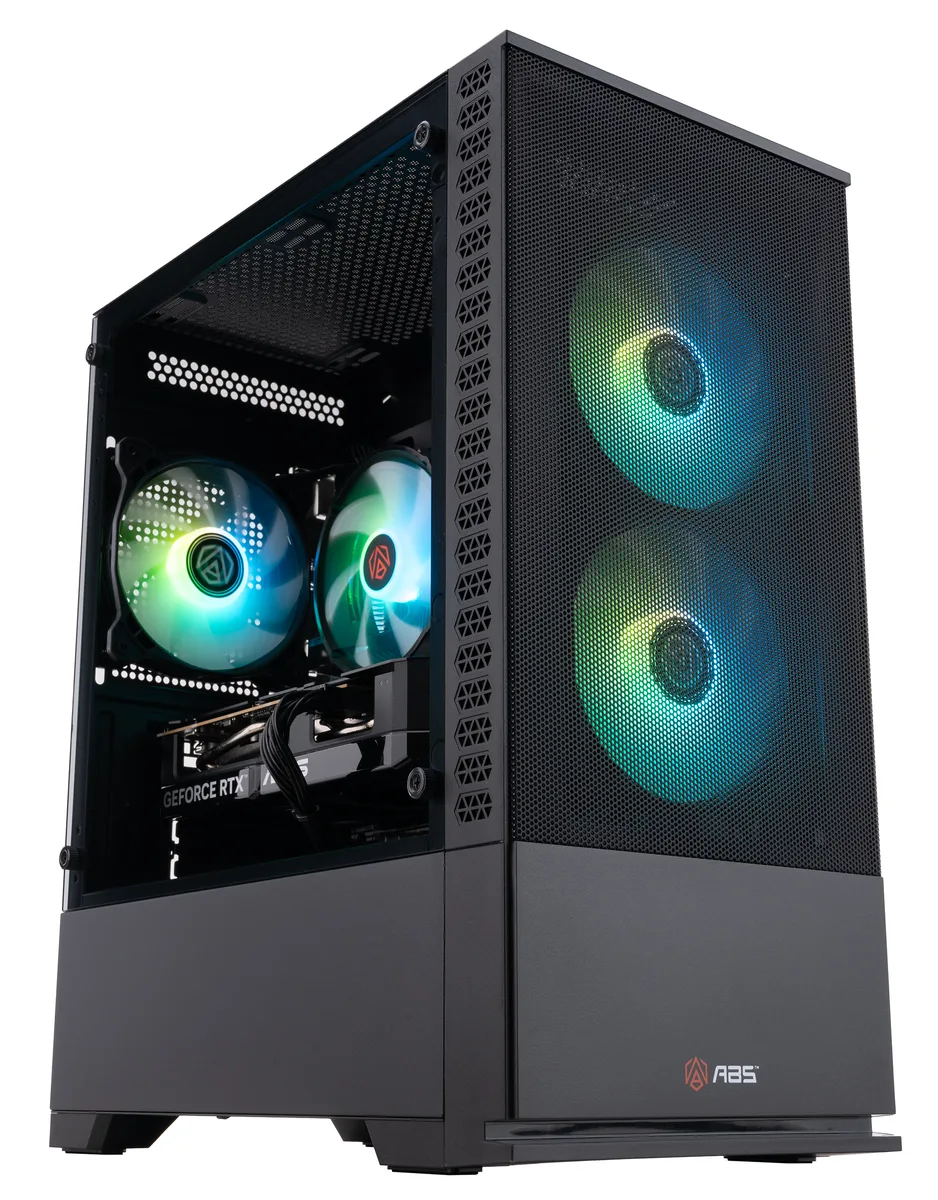 ABS ABS Cyclone Aqua CA14400F50602 gaming PC i5-14400F RTX 5060 32GB DDR4 1TB NVMe — product photo