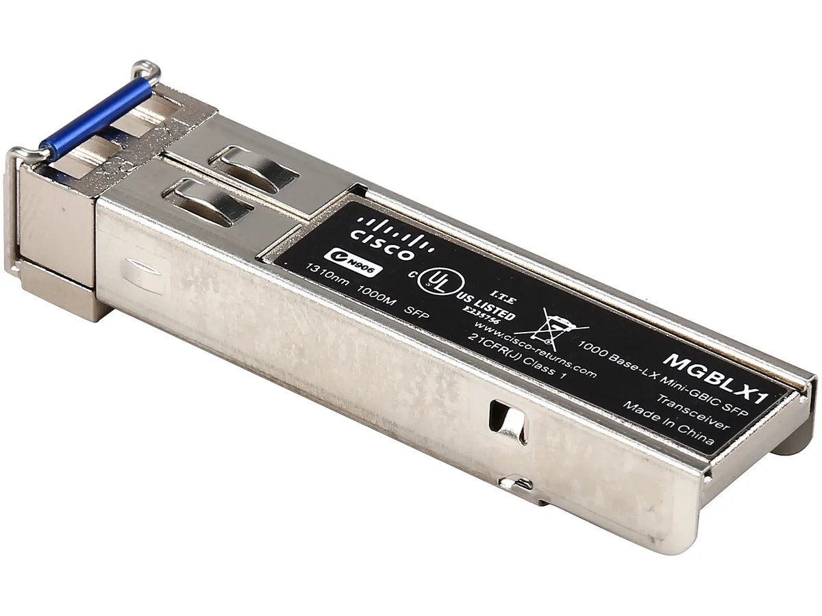 Cisco Systems, Inc. Cisco Systems, Inc. MGBLX1 SFP transceiver 1000Base-LX 1310nm LC single-mode 10km — foto del prodotto