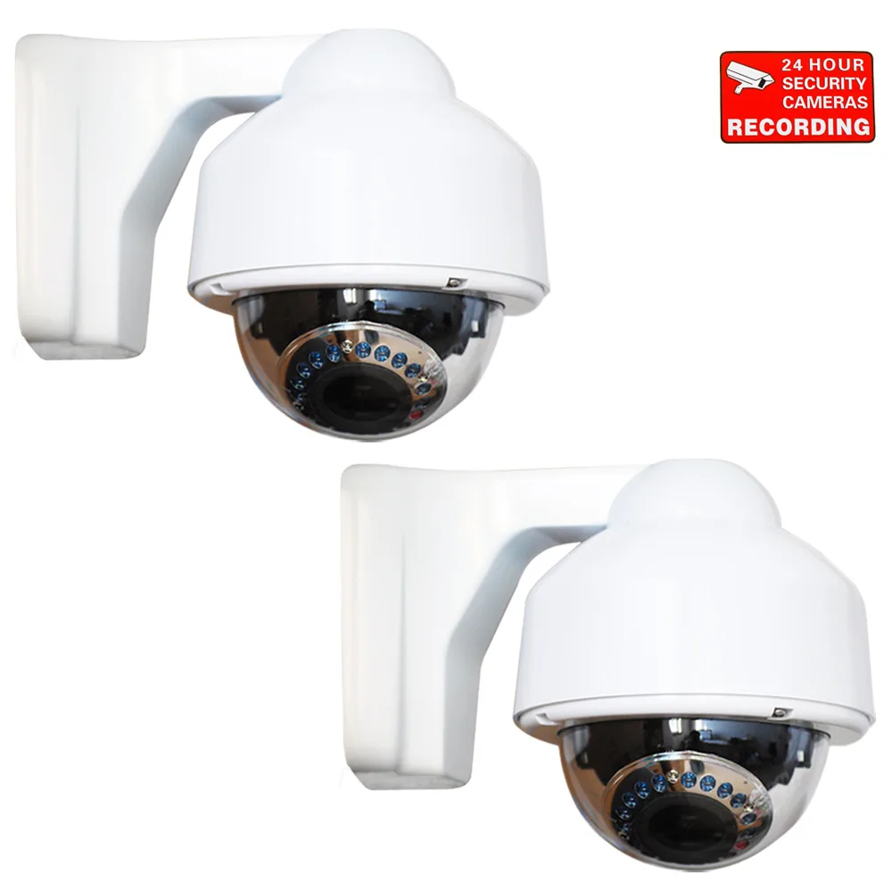 VideoSecu VideoSecu DMV23P2 2 Pack Dome CCTV Camera 3.5~8 mm 17 LED 700TVL — product photo