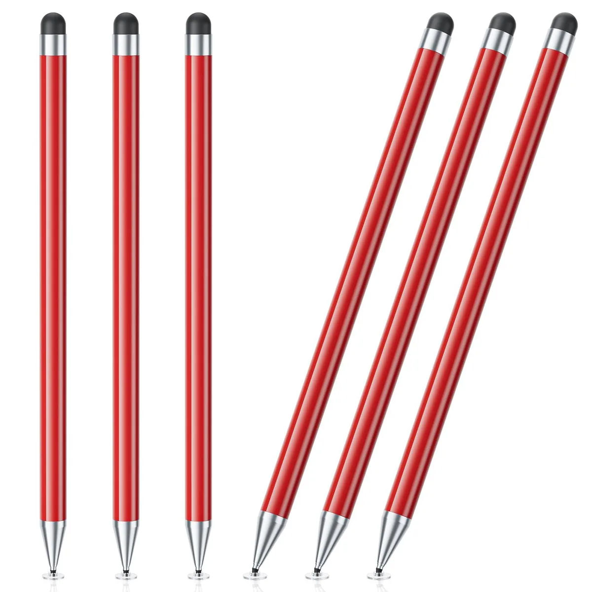 GCHMDE 2-in-1 Stylus Pen 6-Pack Red — product photo