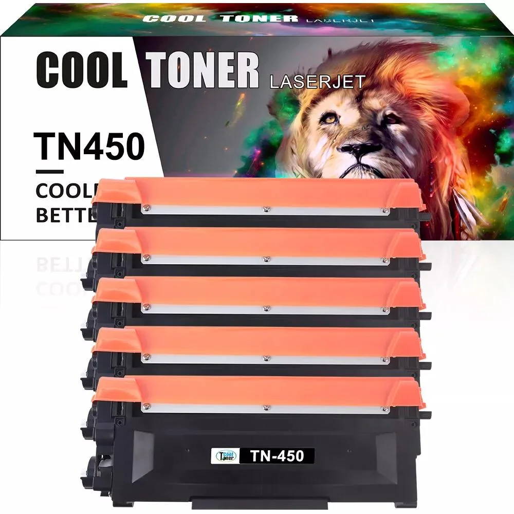 Cool Toner Cool Toner TN450 toner cartridge 5 pack black — product photo