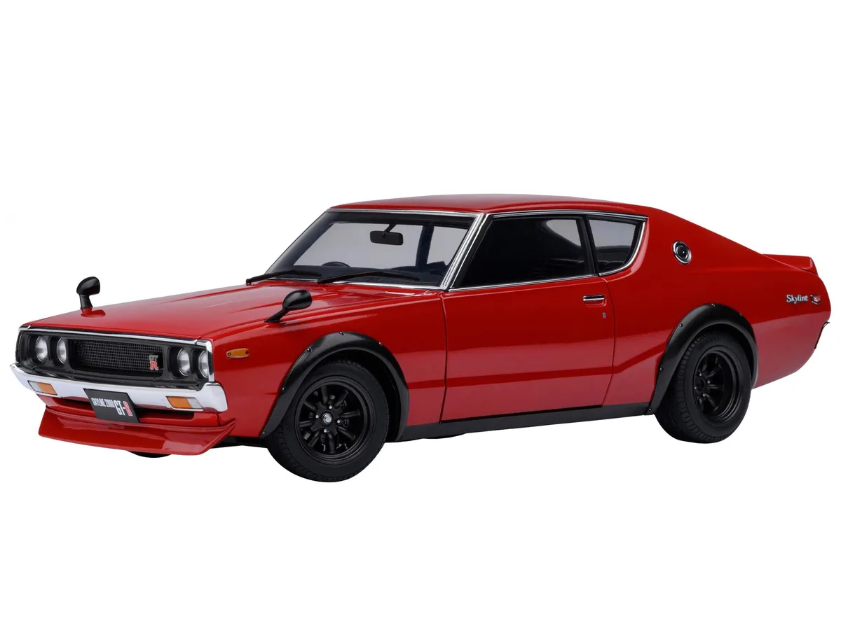 Autoart Autoart Nissan Skyline 2000GT-R (KPGC110) Tuned Version RHD Red 1/18 hobby collectible — product photo