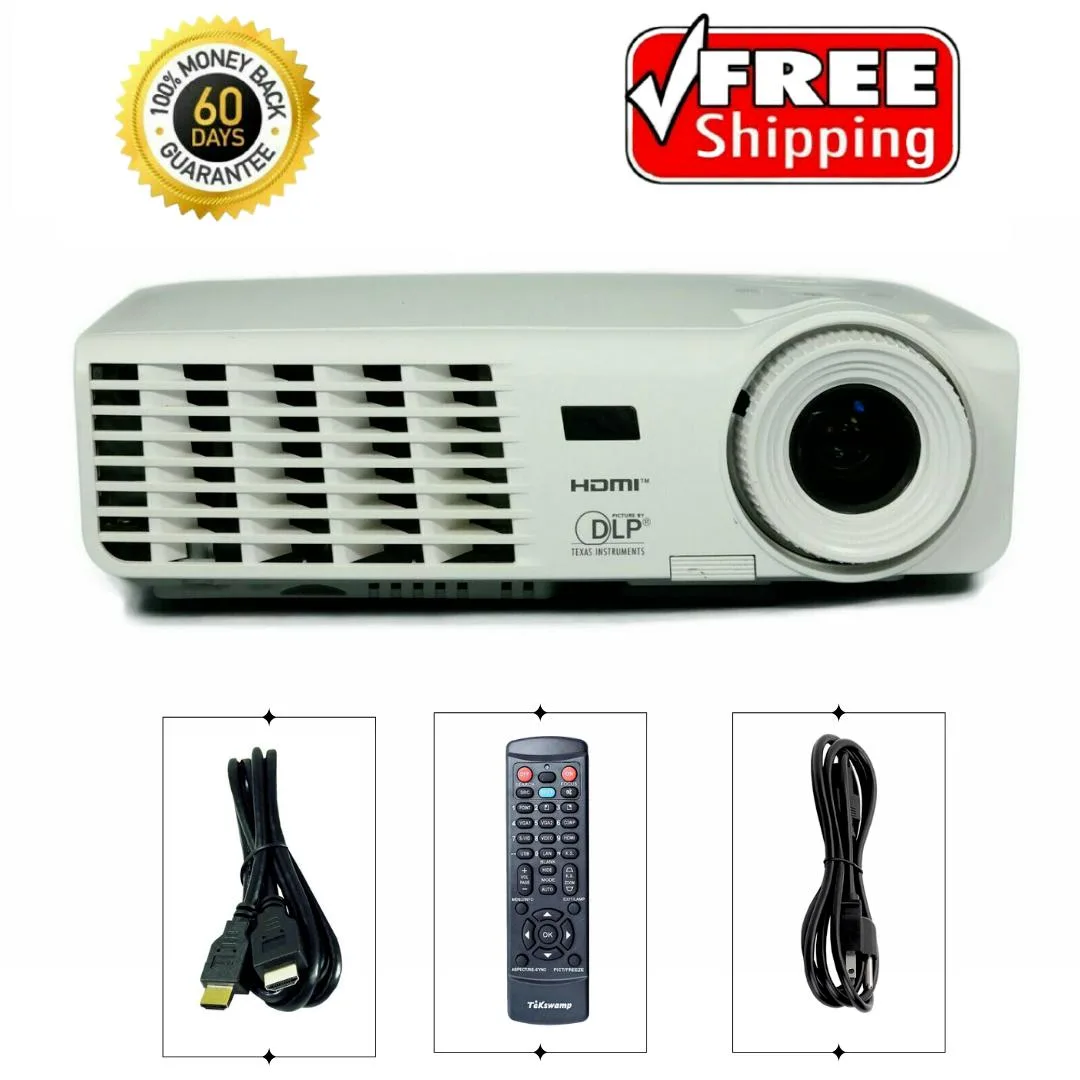 Vivitek Vivitek D519 DLP home theater projector 3000 lumens 1024x768 — product photo