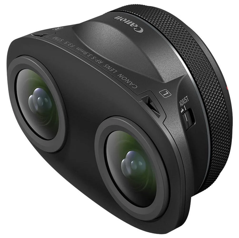 Canon Canon RF-S 3.9mm f/3.5 STM Dual Fisheye camera lens — product photo