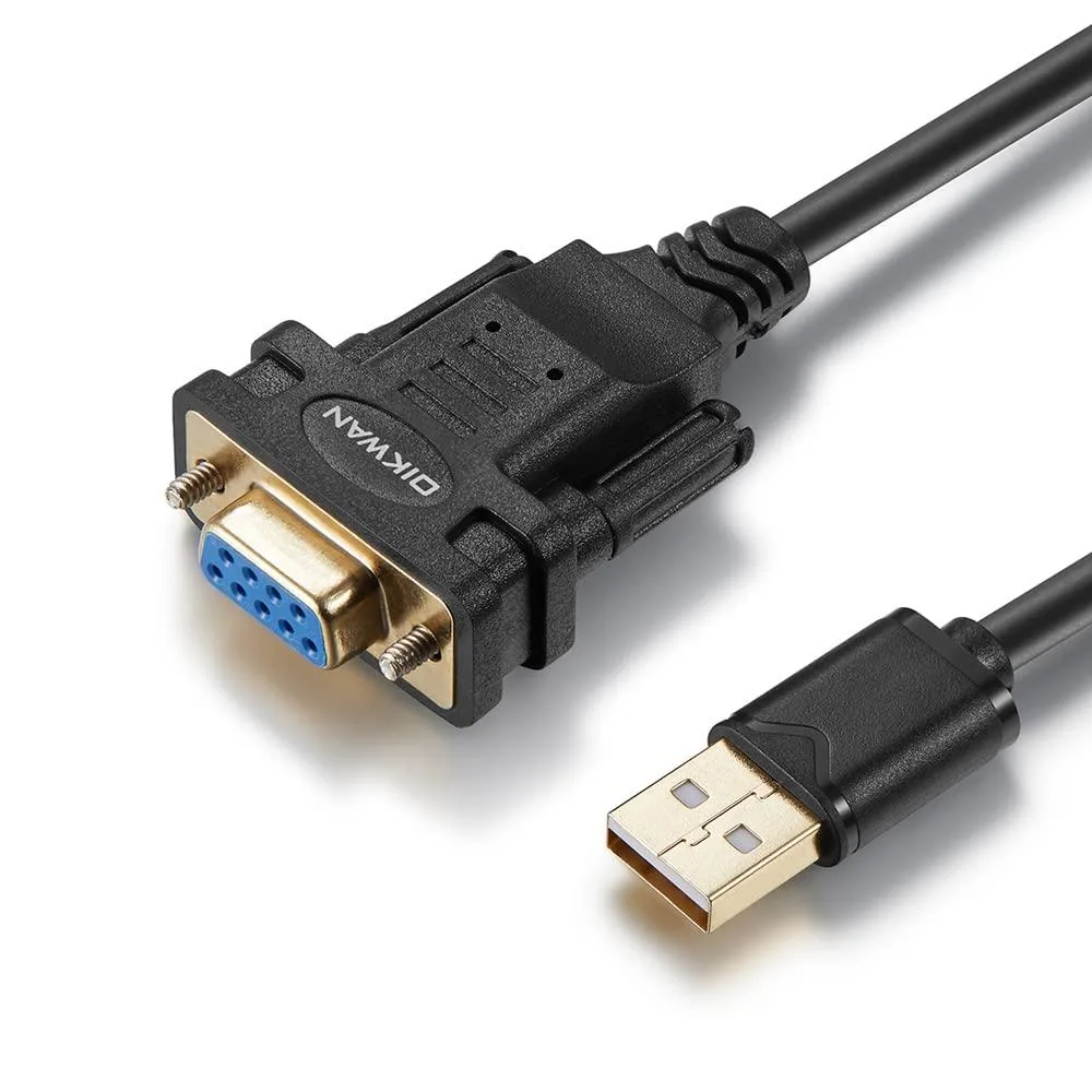 Brainwavz Brainwavz USB to RS232 Serial Adapter FTDI Chipset 6ft — product photo