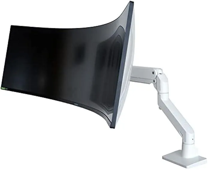 TAURKENAM TAURKENAM Heavy Duty Monitor Arm S1020 White 49 Inch 44 lbs — product photo