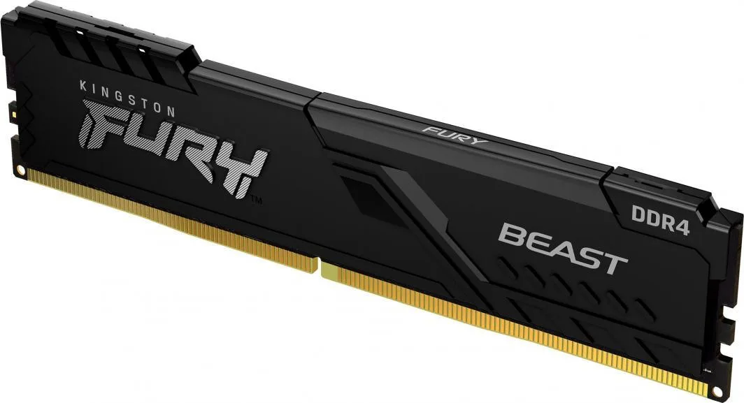 Kingston Technology Corp. Kingston Technology Corp. Fury Beast KF432C16BB/32 32GB DDR4 3200MHz CL16 desktop RAM — product photo