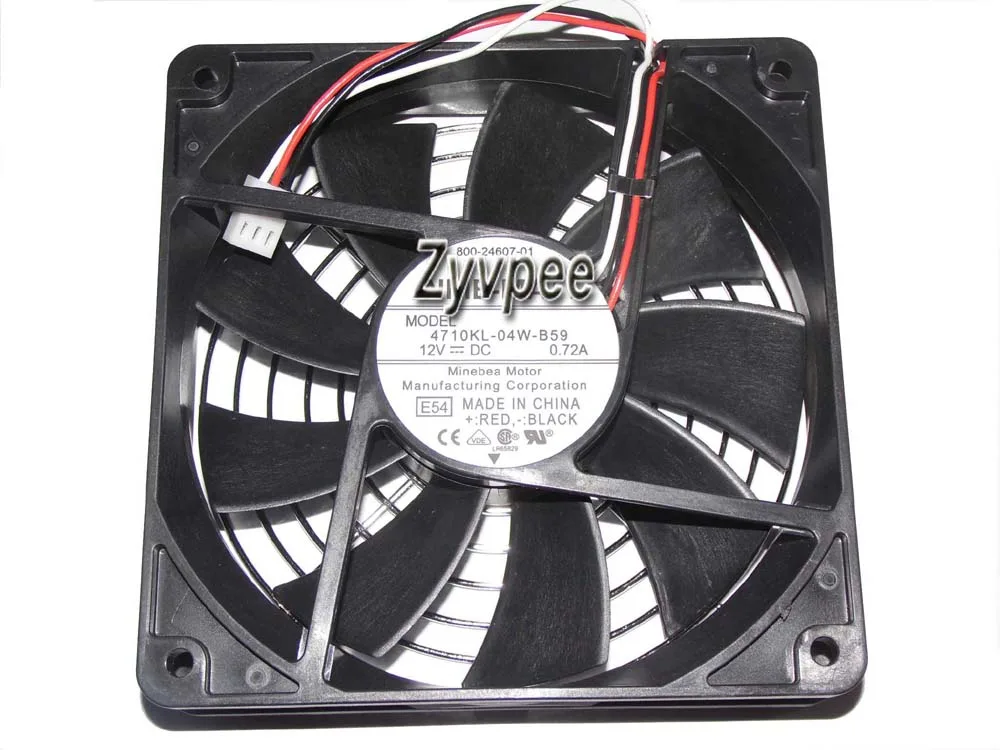 Zyvpee Zyvpee 4710KL-04W-B59 120mm Ball Bearing Case Fan — product photo