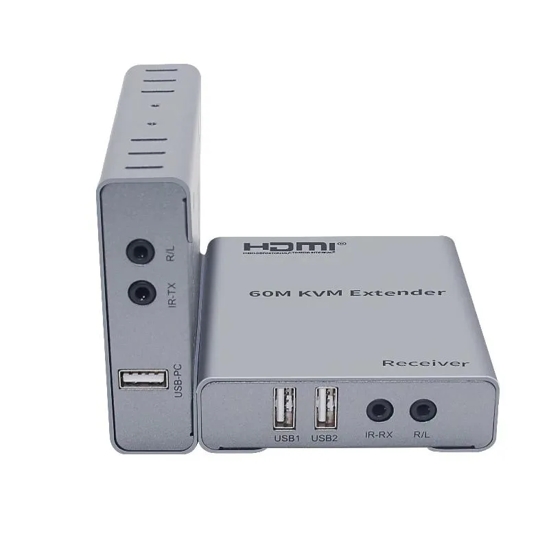 YINGHUA YINGHUA 60M USB KVM HDMI Extender (UK Plug) — product photo