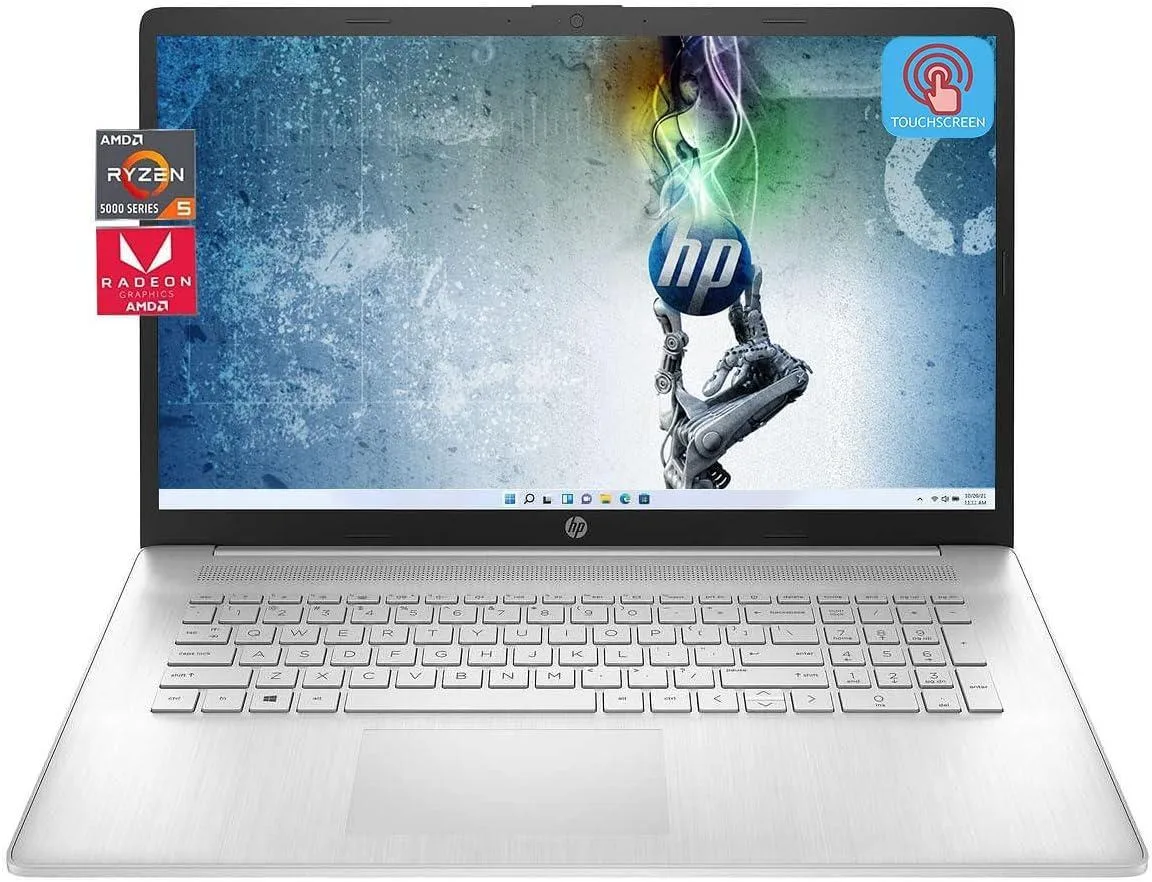 HP HP 15 15.6" HD Touchscreen Core i3-1215U 20GB 1TB SSD Windows 11 Home Silver — product photo