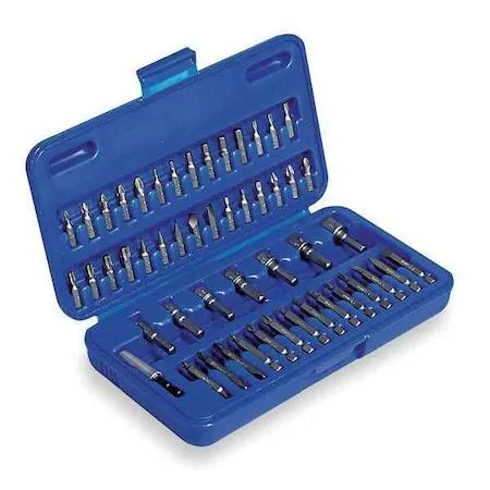 Westward Westward 1VXP5 51-piece screwdriver bit set 1/4 in hex shank — product photo