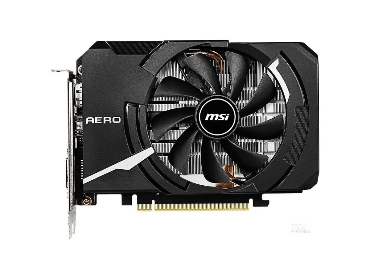MSI MSI GeForce GTX 1660 AERO ITX 6G OC graphics card — product photo