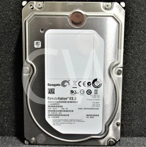 Seagate Seagate ST2000NM0033 2TB 7200 RPM 128MB 3.5" SATA internal hard drive — product photo
