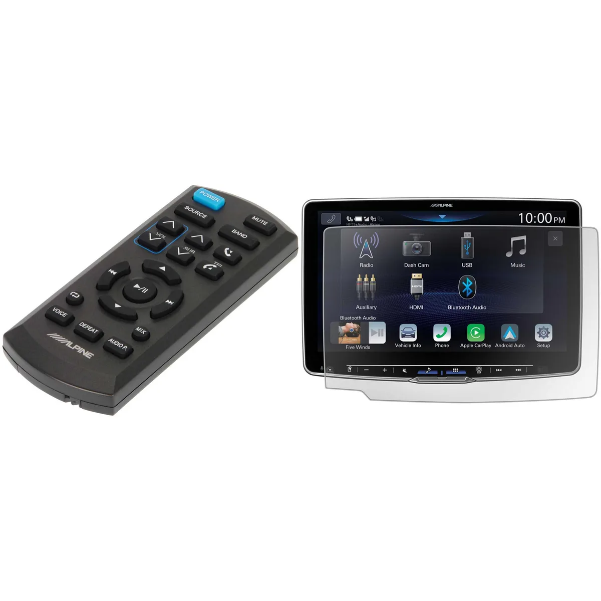Alpine wireless remote and screen protector bundle