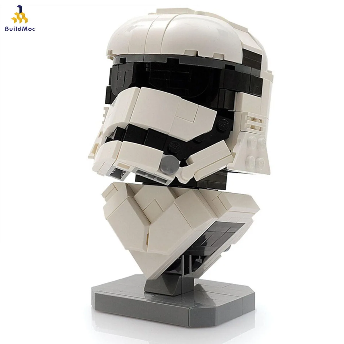 ZITIANYOUBUILD ZITIANYOUBUILD MOC-12875 Bucketheads Bust Helmet 269 Pieces — product photo