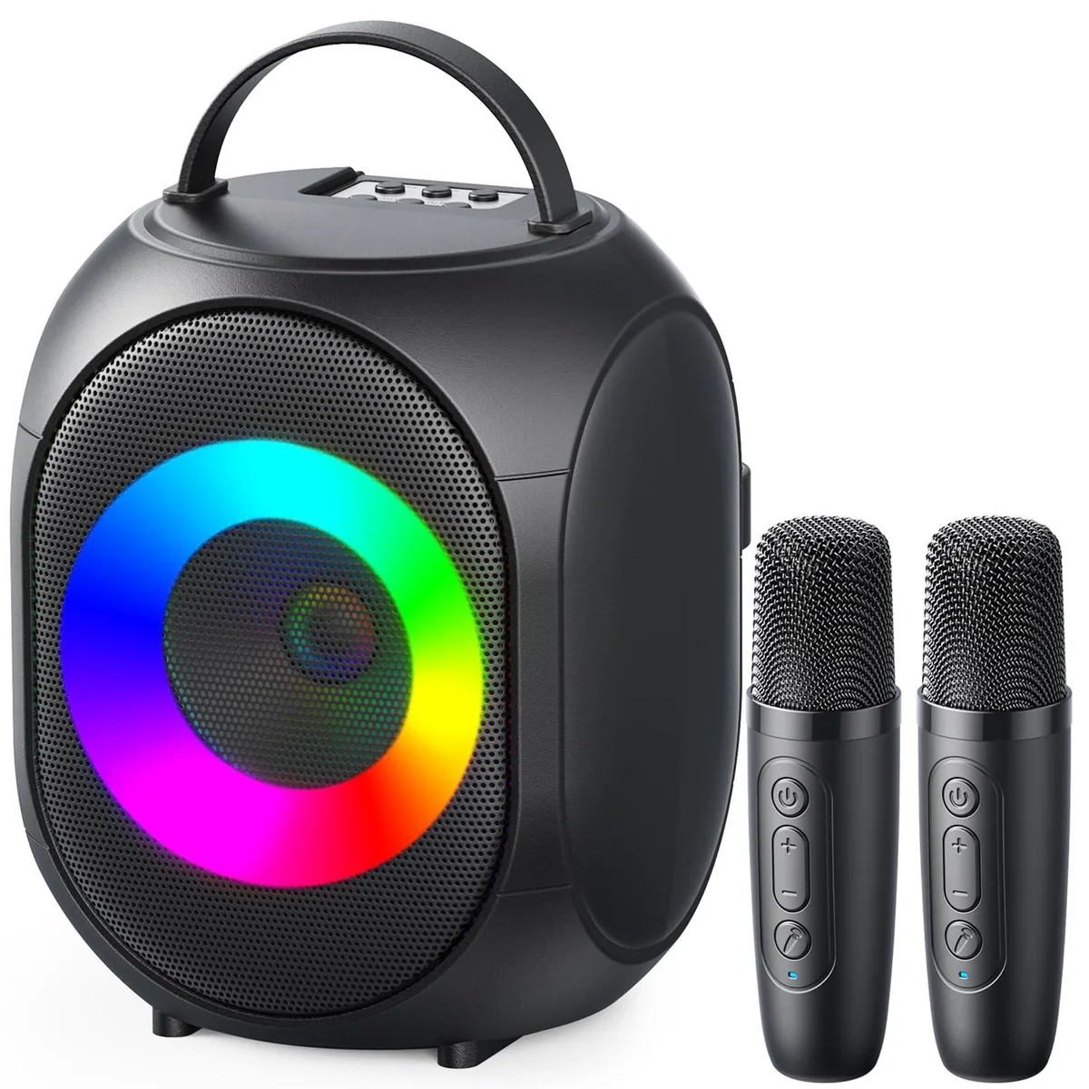  Kinglucky K60-123 Karaoke System with 2 Wireless Microphones — product photo