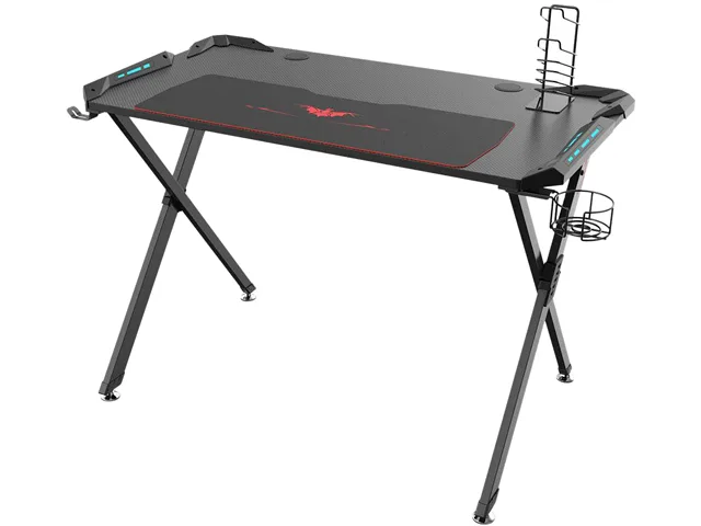 Eureka Ergonomic Eureka Ergonomic X1-S Gaming Desk 44.49" Black — product photo