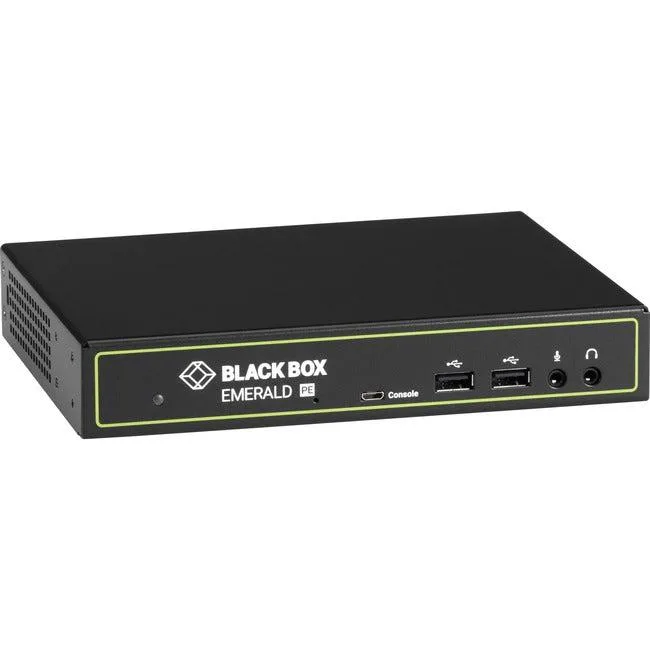 Black Box Corporation Black Box EMD2000PE-R-P KVM Switch, Single-Monitor, PoE, DVI-D, USB 2.0, Audio — product photo